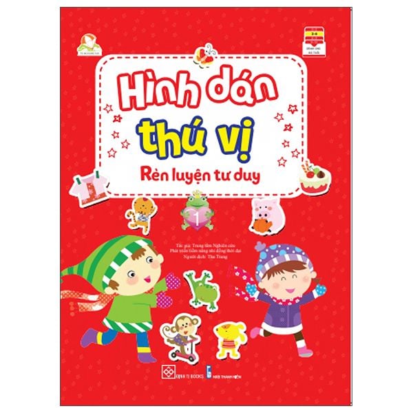  Hình Dán Thú Vị, Rèn Luyện Tư Duy - Tập 1 