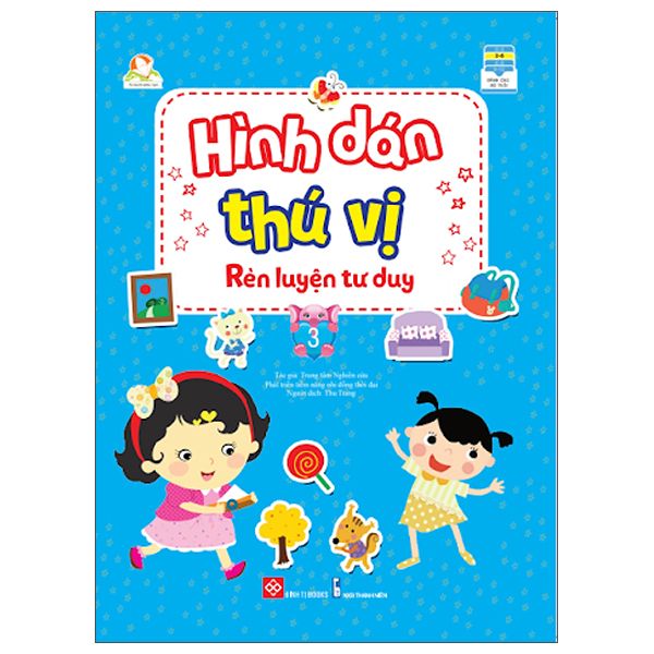  Hình Dán Thú Vị, Rèn Luyện Tư Duy - Tập 3 