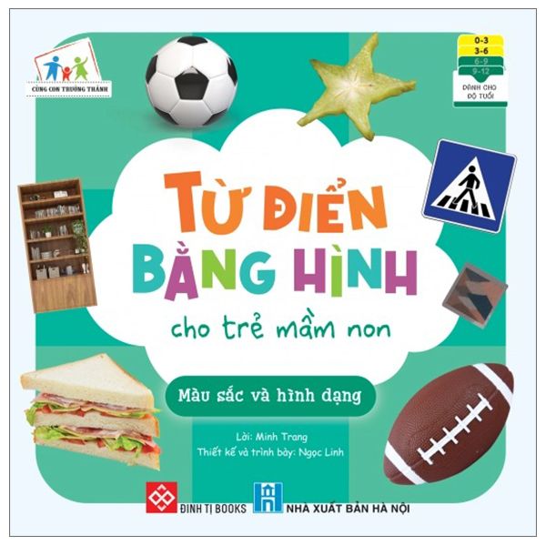  Từ Điển Bằng Hình Cho Trẻ Mầm Non - Màu Sắc Và Hình Dạng 