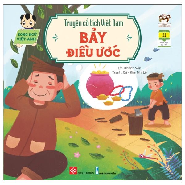  Truyện Cổ Tích Việt Nam (Song Ngữ Việt-Anh) - Bảy Điều Ước 