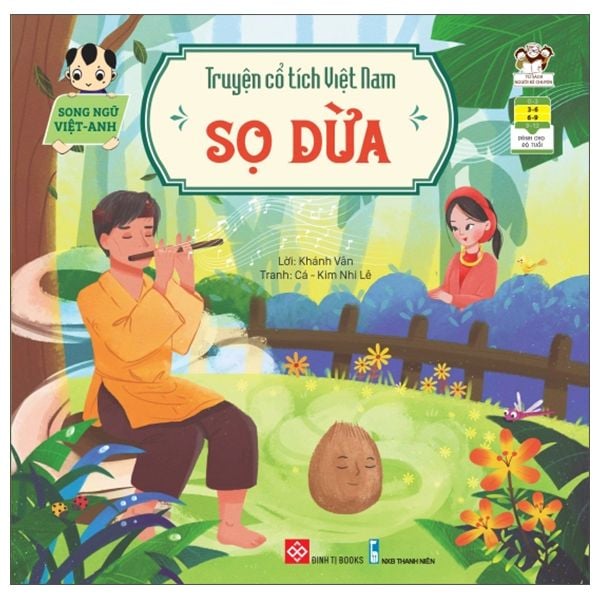  Truyện Cổ Tích Việt Nam (Song Ngữ Việt-Anh) - Sọ Dừa 