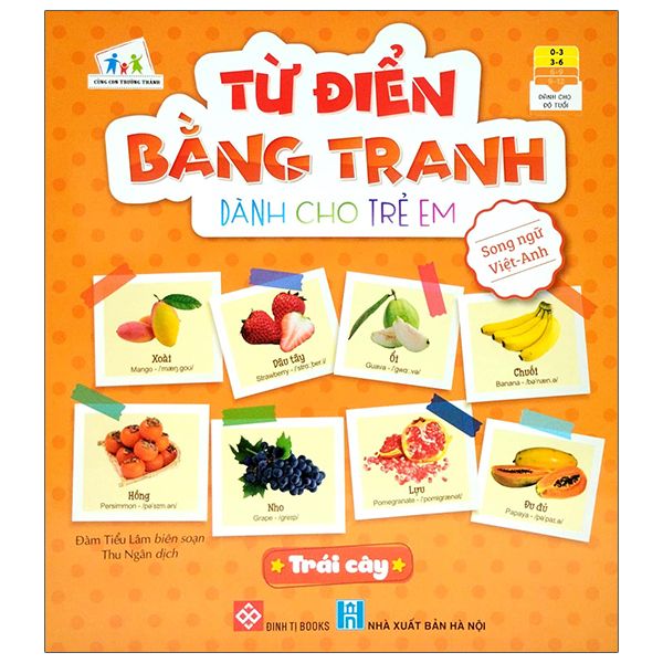  Từ Điển Bằng Tranh Dành Cho Trẻ Em - Trái Cây 