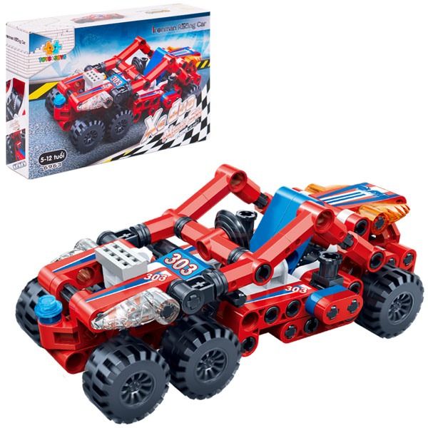  Đồ chơi lắp ráp  Xe đua Người sắt - Ironman Racing Car 6963 