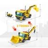  Đồ Chơi Lắp Ráp Xe Công Trình Xây Dựng 2 Trong 1 - Construction Workers - Toys&Joys 8726 (137 Mảnh Ghép) 
