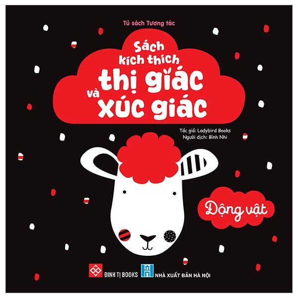  Sách Kích Thích Thị Giác Và Xúc Giác - Động Vật - Bìa Cứng 