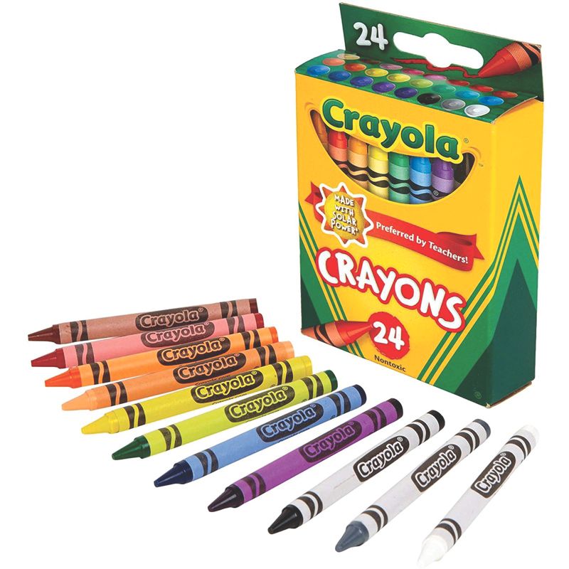  Bộ Bút Sáp 24 Màu Rửa Được Crayola 526924 