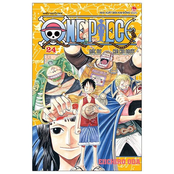  One Piece - Tập 24 - Giấc Mơ Của Con Người - Tái Bản 2022 