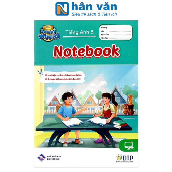  Tiếng Anh 8 i-Learn Smart World Tập Ghi Chép 