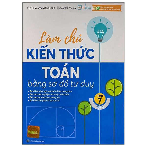  Làm Chủ Kiến Thức Toán Bằng Sơ Đồ Tư Duy Lớp 7 - Tập 2 
