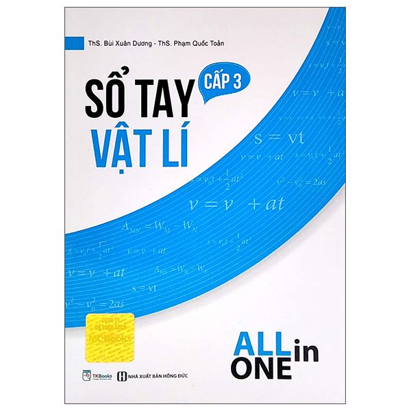  All In One - Sổ Tay Vật Lý Cấp 3 