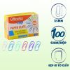  Ghim Giấy Màu Cao Cấp 25 mm Officetex OT-PCCL003 - 100 Ghim/Hộp 