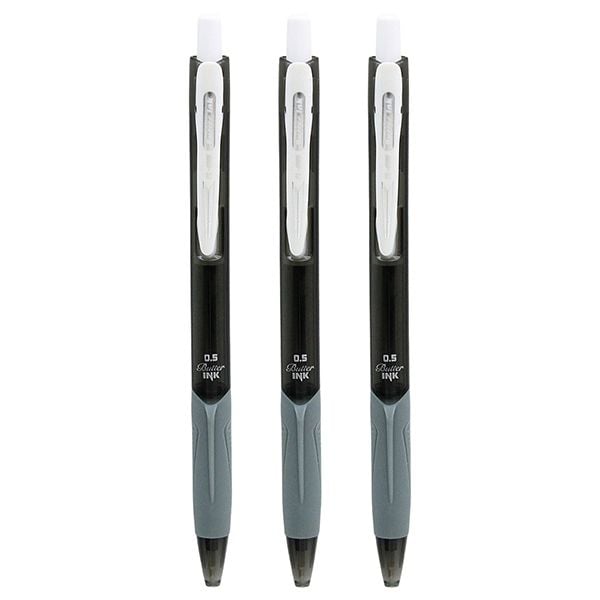  Vỉ 3 Bút Bi 0.5 mm - Thiên Long TL-095 - Mực Đen 