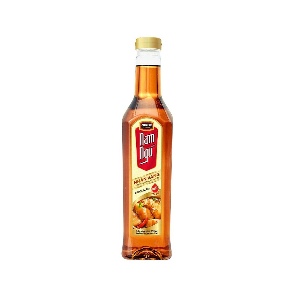  Nước Mắm Nam Ngư Nhãn Vàng - Chai 650ml 