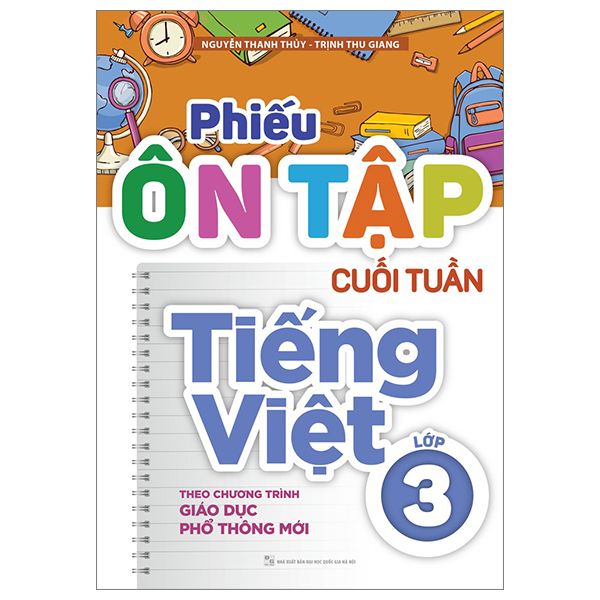  Phiếu ôn tập cuối tuần Tiếng Việt lớp 3 (theo chương trình giáo dục phổ thông mới) 