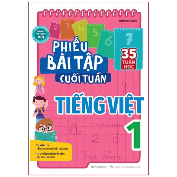  Phiếu Bài Tập Cuối Tuần Tiếng Việt 1 