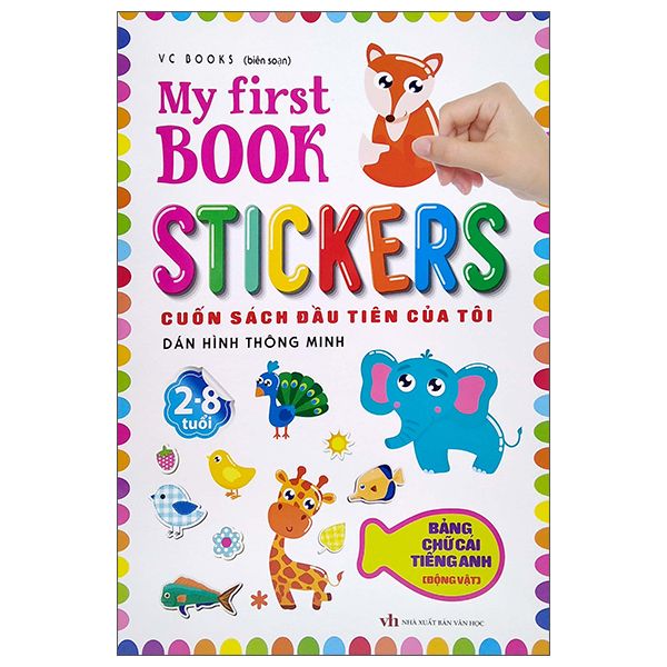  My First Book Stickers - Bảng Chữ Cái Tiếng Anh - Động Vật 