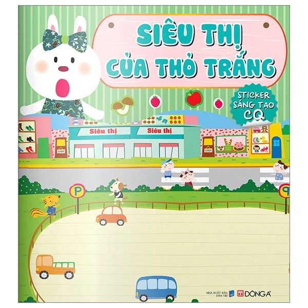  Siêu thị của thỏ trắng - Sticker sáng tạo 