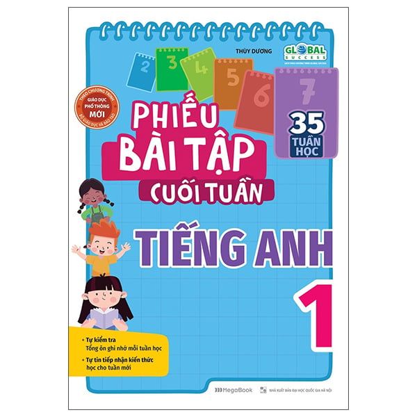  Global Success - Phiếu Bài Tập Cuối Tuần Tiếng Anh 1 