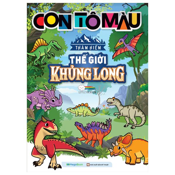  Con Tô Màu - Thám Hiểm Thế Giới Khủng Long 