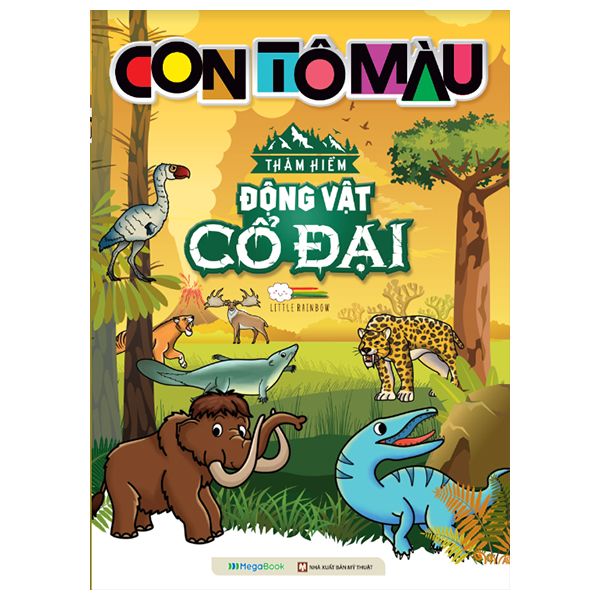  Con Tô Màu - Thám Hiểm Động Vật Cổ Đại 