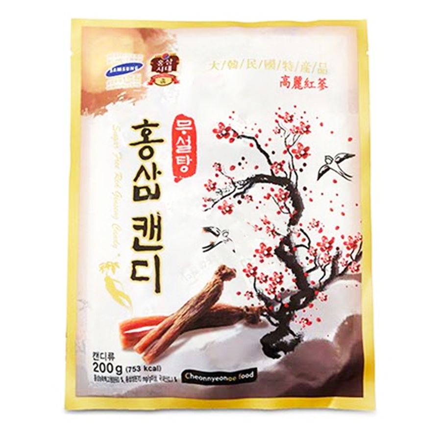  Kẹo Hồng Sâm Hàn Quốc Không Đường - 200g 