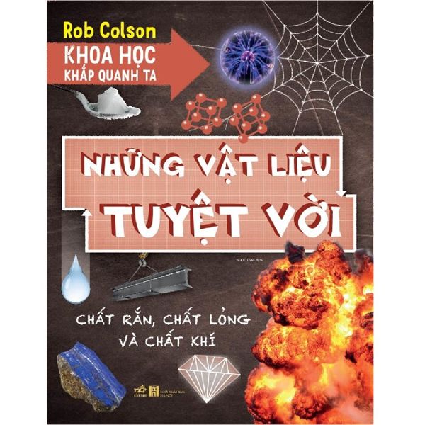  Khoa Học Khắp Quanh Ta - Những Vật Liệu Tuyệt Vời - Rob Colson - Bìa Mềm 