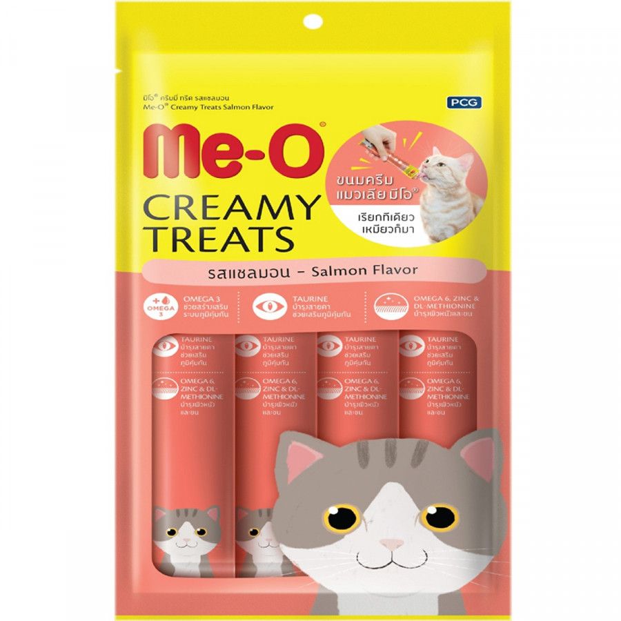  ME-O creamy treats salmon flavor 60gm 