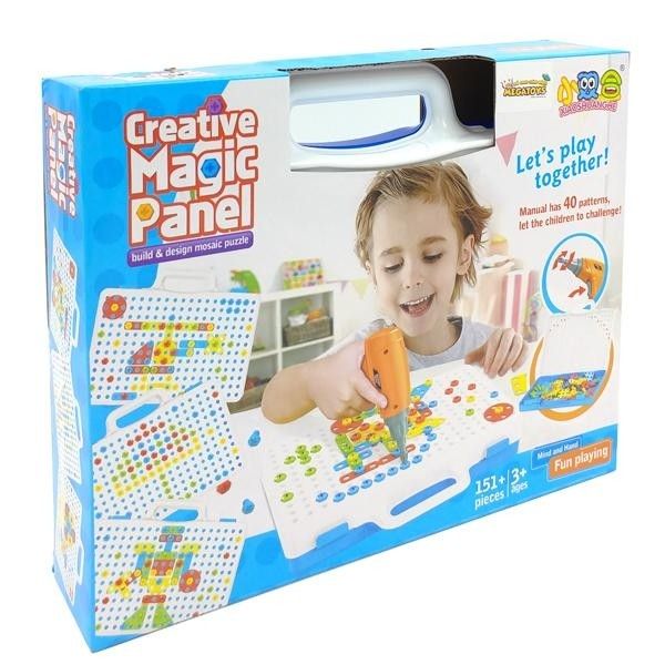  Đồ Chơi Sáng Tạo Creative Magic Panel 598-STEM - 151 Chi Tiết 