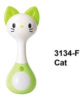 Đồ Chơi Xúc Xắc Cầm Tay Hola Hình Động Vật Có Đèn Và Nhạc Cho Bé UW3134