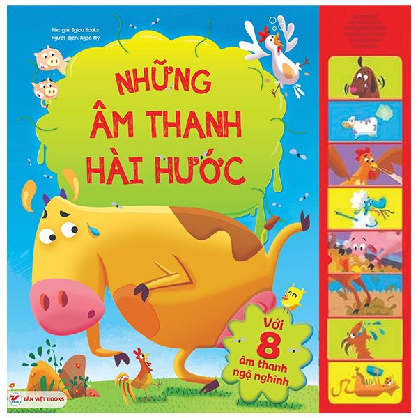 Những âm thanh hài hước - Âm thanh ngộ nghĩnh - Sách âm thanh tân  việt 