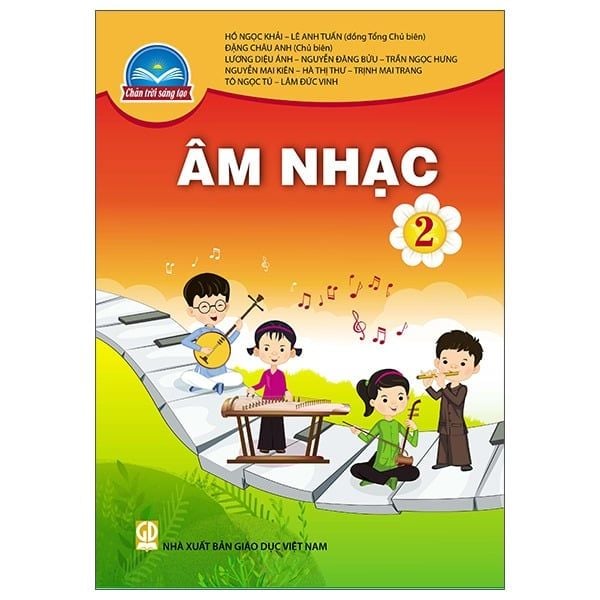  Sách Giáo Khoa Âm Nhạc Lớp 2 - Chân Trời Sáng Tạo - 2025 