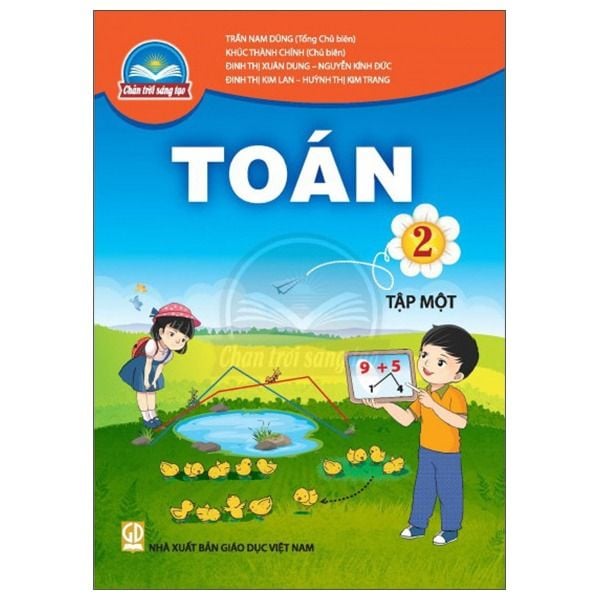  Sách Giáo Khoa Toán Lớp 2 - Tập 1 - Chân Trời Sáng Tạo - 2025 