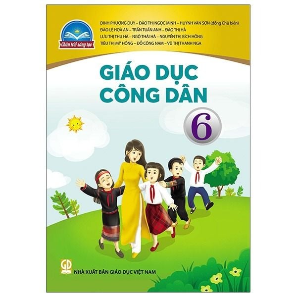  Sách Giáo Khoa Giáo Dục Công Dân - Lớp 6 - Chân Trời Sáng Tạo - 2025 
