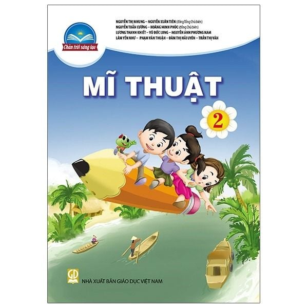  Sách Giáo Khoa Mĩ Thuật Lớp 2 - Chân Trời Sáng Tạo - 2025 