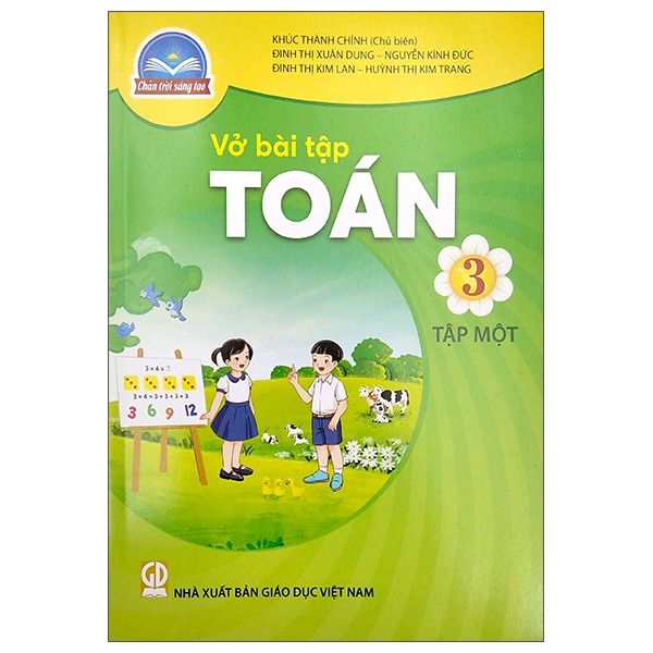 Vở Bài Tập Toán Lớp 3 - Tập 1 - Chân Trời Sáng Tạo - 2025 