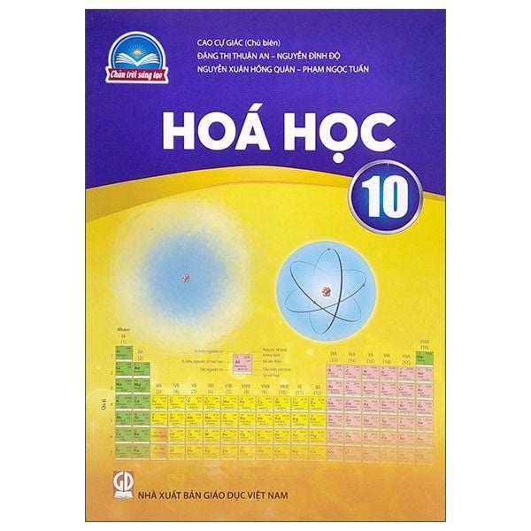  Sách Giáo Khoa Hóa Học Lớp 10 - Chân Trời Sáng Tạo - 2025 