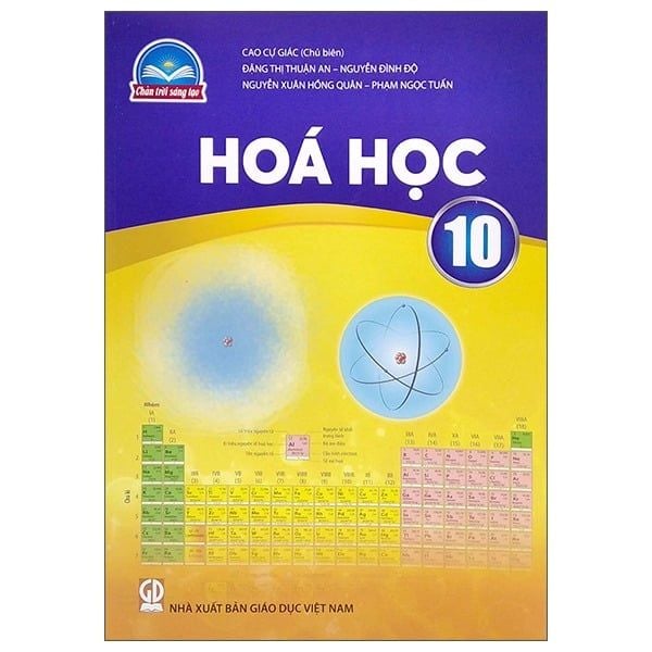  Sách Giáo Khoa Hóa Học Lớp 10 - Chân Trời Sáng Tạo - 2025 