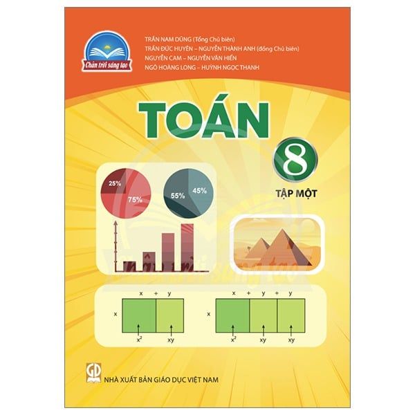  Sách Giáo Khoa Toán Lớp 8 - Tập 1 - Chân Trời Sáng Tạo - 2025 