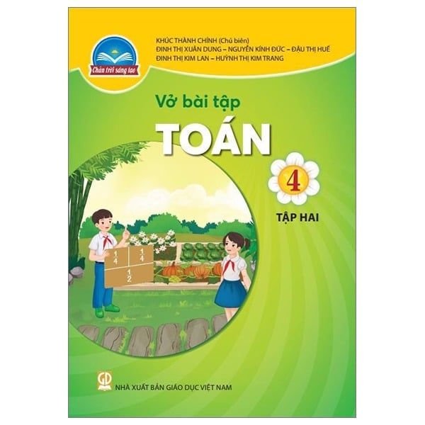  Vở Bài Tập Toán Lớp 4 - Tập 2 - Chân Trời Sáng Tạo - 2025 