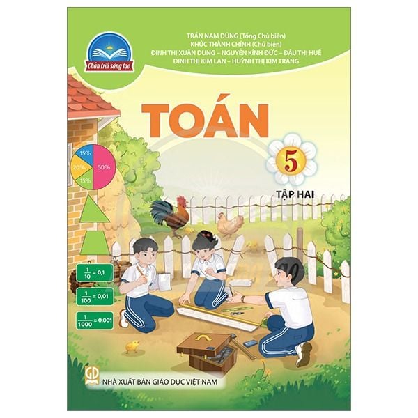  Sách Giáo Khoa Toán Lớp 5 - Tập 2 - Chân Trời Sáng Tạo - 2025 