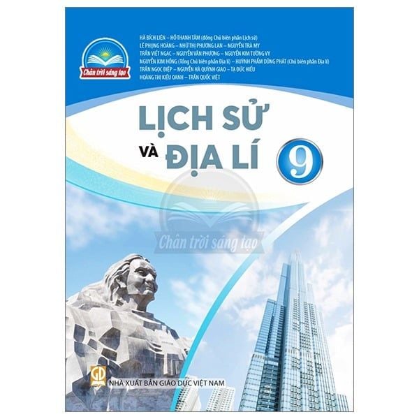 Sách Giáo Khoa Lịch Sử Và Địa Lí Lớp 9 - Chân Trời Sáng Tạo - 2025