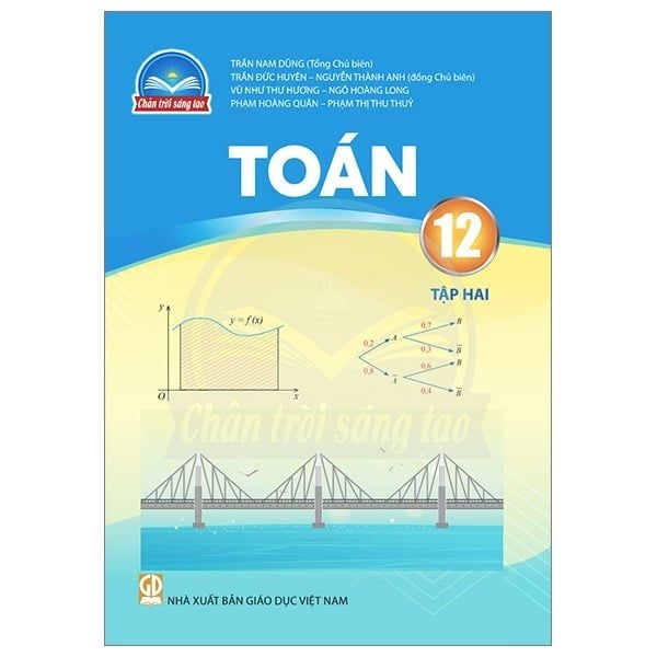  Sách Giáo Khoa Toán Lớp 12 - Tập 2 - Chân Trời Sáng Tạo -2025 