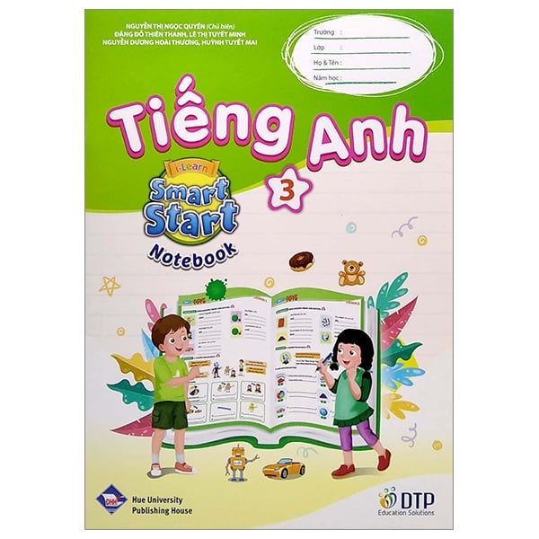  Tiếng Anh 3 I Learn Smart Start - Notebook 