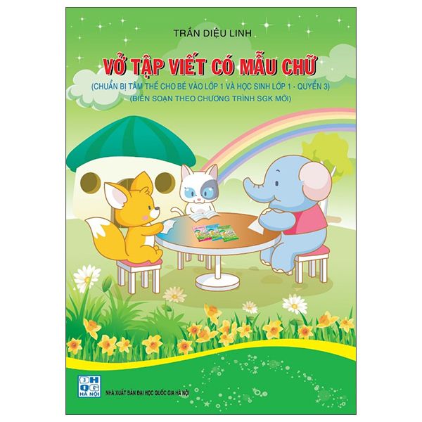  Vở Tập Viết Có Mẫu Chữ Lớp 1 - Quyển 3 