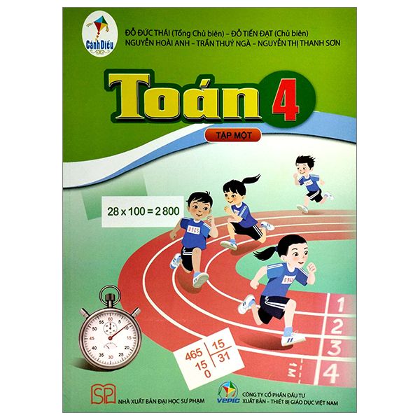  Toán 4 - Tập 1 - Cánh Diều 