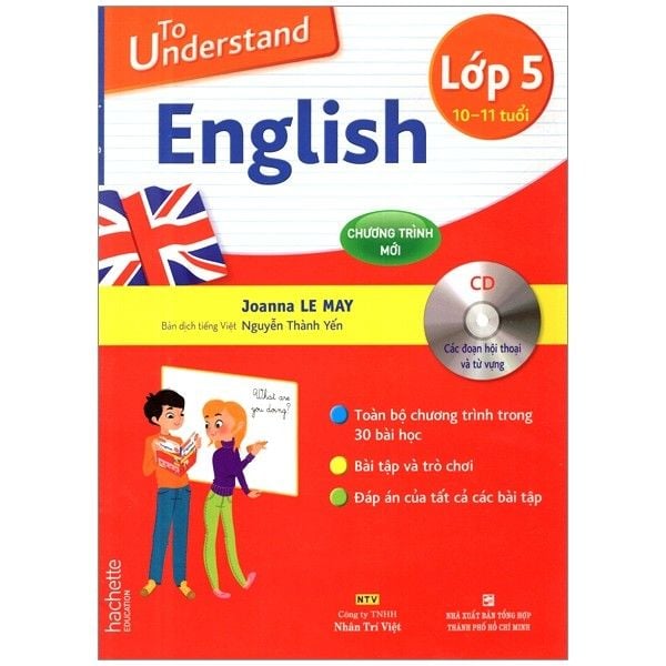  To Understand English - Lớp 5 - 10-11 Tuổi - Kèm CD 