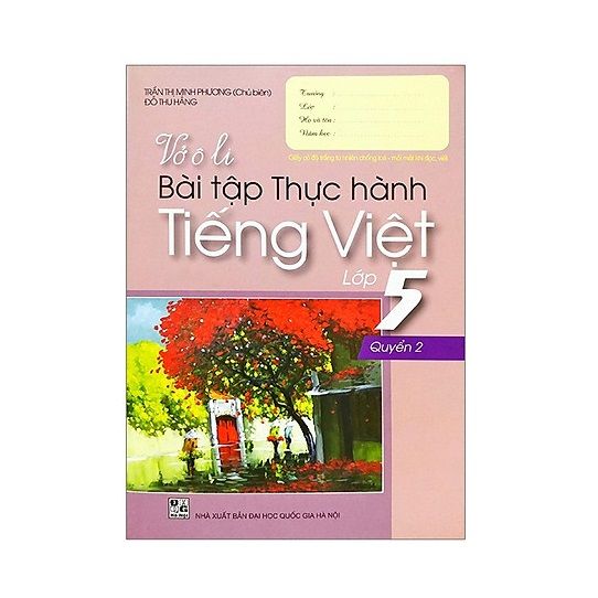  Vở Ô Li Bài Tập Thực Hành Tiếng Việt - Lớp 5 - Quyển 2 