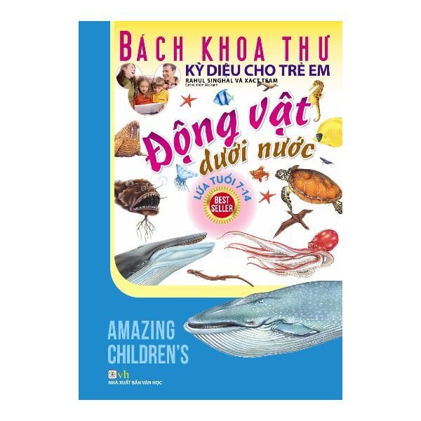  Bách Khoa Thư Kỳ Diệu Cho Trẻ Em - Động Vật Dưới Nước (7 - 14 Tuổi) 