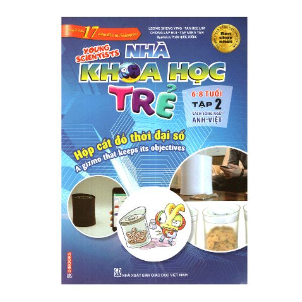  Sách Song Ngữ​​ Nhà Khoa Học Trẻ 6 Đến 8 Tuổi (Tập 2: Hộp Cất Đồ Thời Đại Số) 