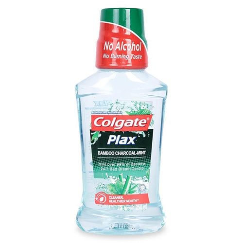 Colgate plax charcoal mint 250ml (8850006306048)